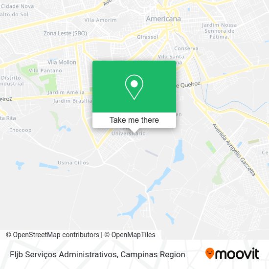 Fljb Serviços Administrativos map