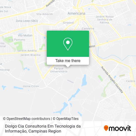 Diolgo Cia Consultoria Em Tecnologia da Informação map