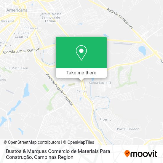 Bustos & Marques Comercio de Materiais Para Construção map