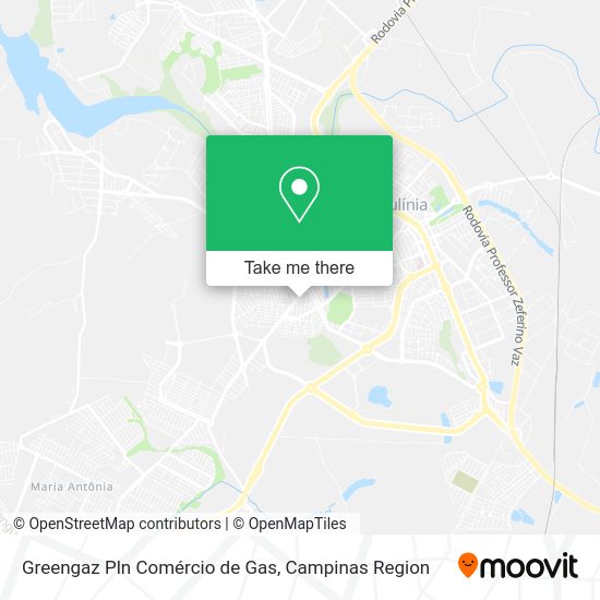 Greengaz Pln Comércio de Gas map