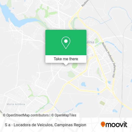 S a - Locadora de Veículos map