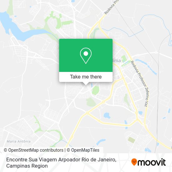 Encontre Sua Viagem Arpoador Rio de Janeiro map