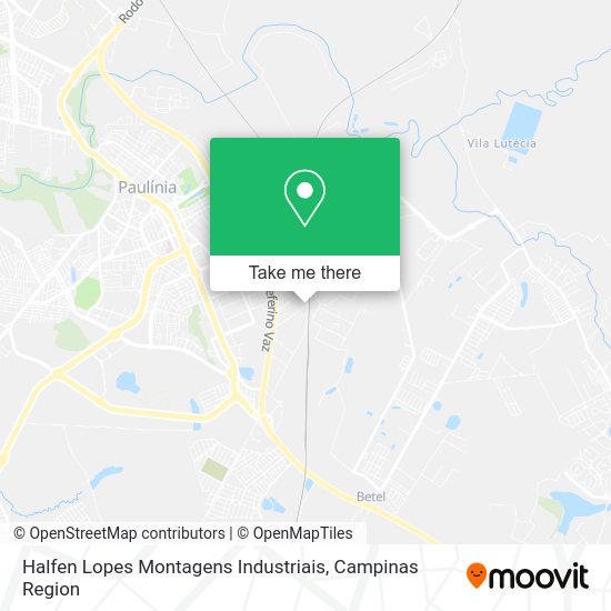 Halfen Lopes Montagens Industriais map