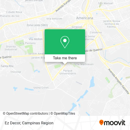 Ez Decor map