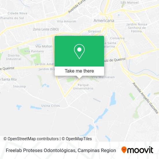 Freelab Proteses Odontológicas map