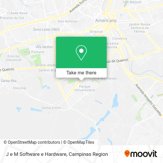 J e M Software e Hardware map