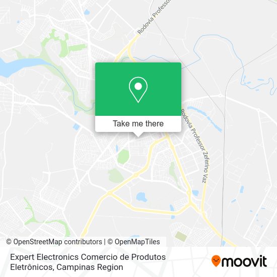 Expert Electronics Comercio de Produtos Eletrônicos map