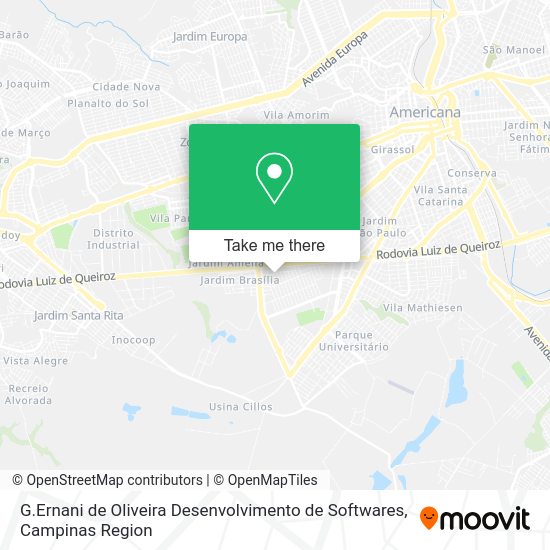 G.Ernani de Oliveira Desenvolvimento de Softwares map