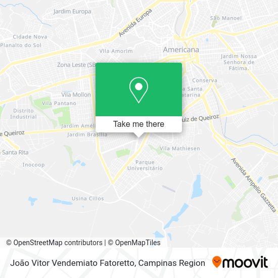 João Vitor Vendemiato Fatoretto map