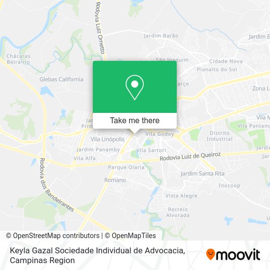 Keyla Gazal Sociedade Individual de Advocacia map