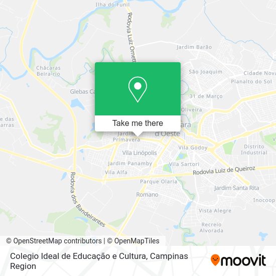 Colegio Ideal de Educação e Cultura map