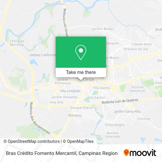 Bras Crédito Fomento Mercantil map
