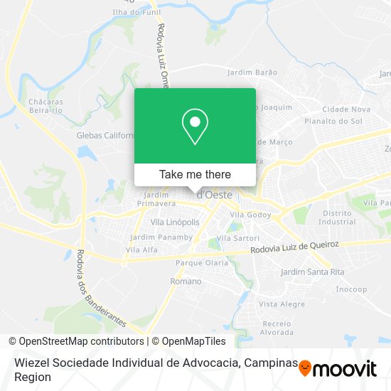 Wiezel Sociedade Individual de Advocacia map