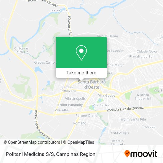 Politani Medicina S/S map
