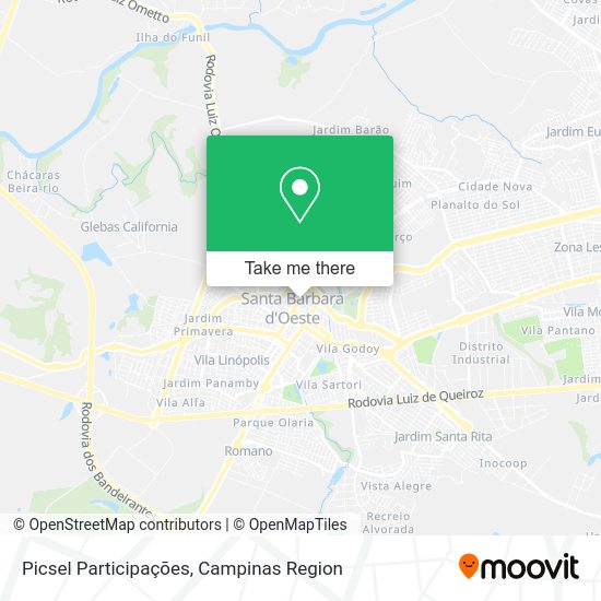 Picsel Participações map