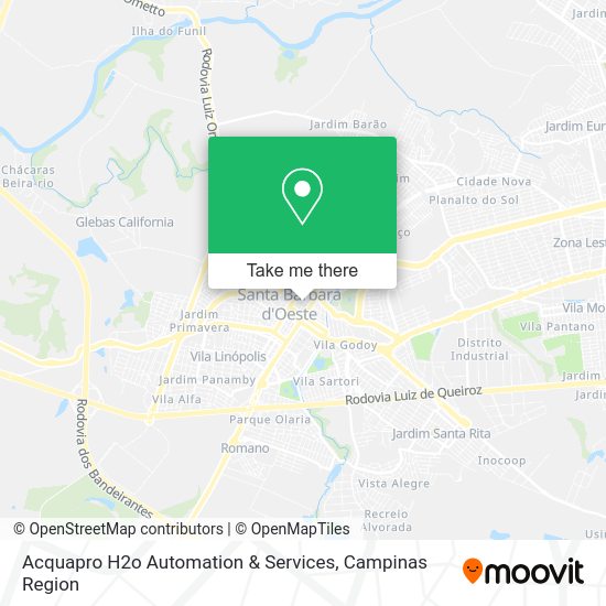 Acquapro H2o Automation & Services map