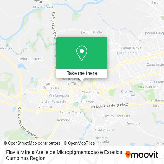 Flavia Mirela Atelie de Micropigmentacao e Estética map