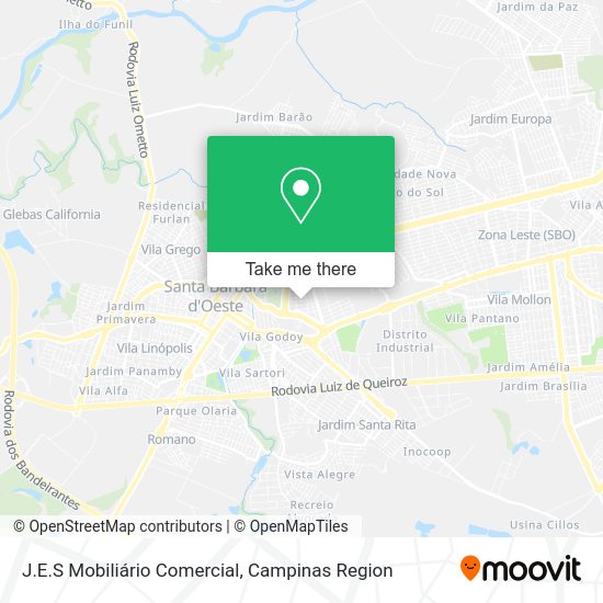 J.E.S Mobiliário Comercial map
