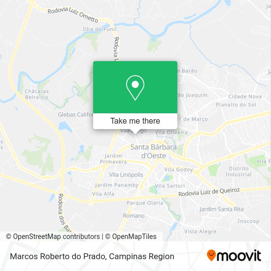 Marcos Roberto do Prado map