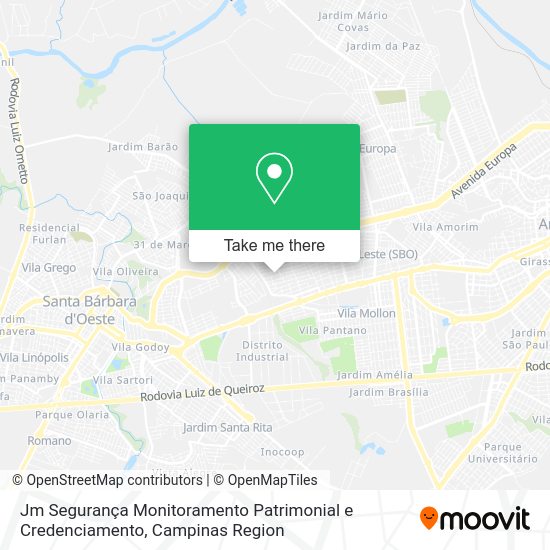 Jm Segurança Monitoramento Patrimonial e Credenciamento map
