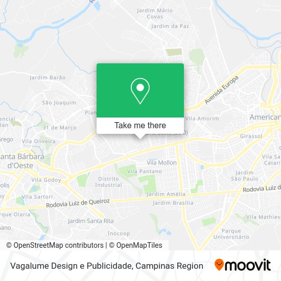 Vagalume Design e Publicidade map