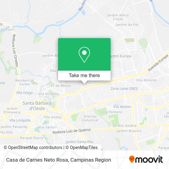 Casa de Carnes Neto Rosa map