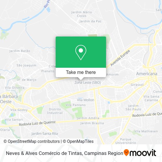 Neves & Alves Comércio de Tintas map