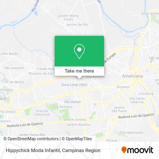 Hippychick Moda Infantil map