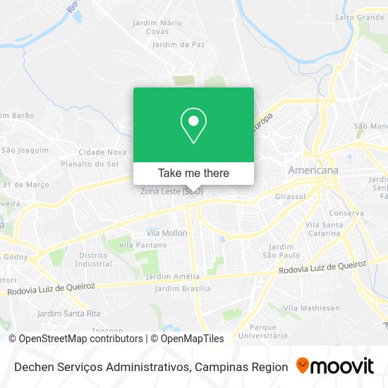 Dechen Serviços Administrativos map