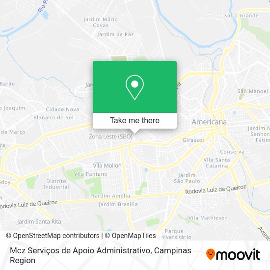 Mcz Serviços de Apoio Administrativo map