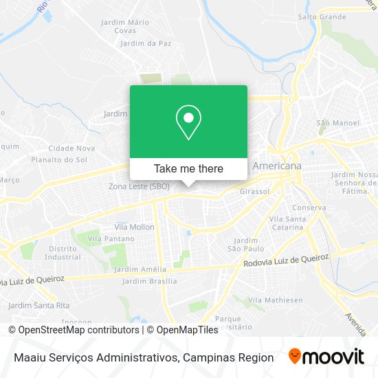 Maaiu Serviços Administrativos map