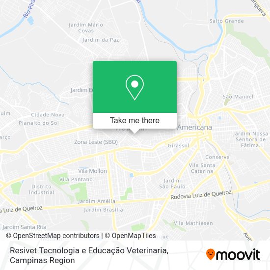 Resivet Tecnologia e Educação Veterinaria map