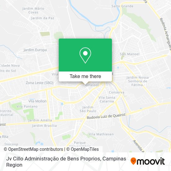 Jv Cillo Administração de Bens Proprios map
