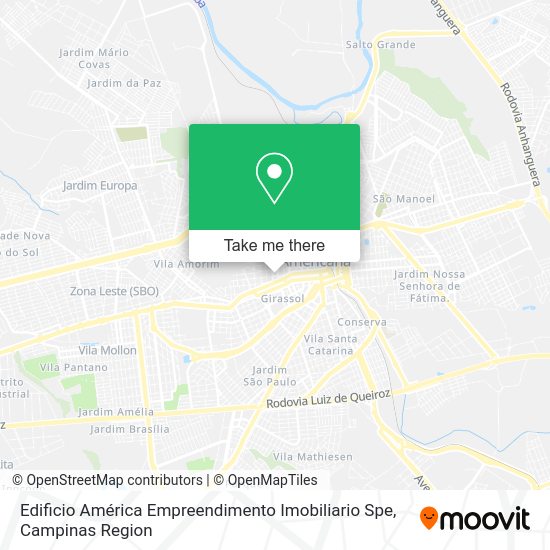 Edificio América Empreendimento Imobiliario Spe map