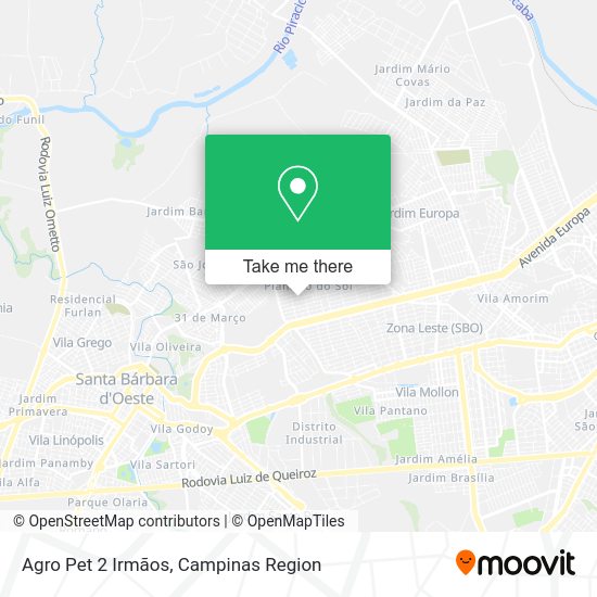 Agro Pet 2 Irmãos map