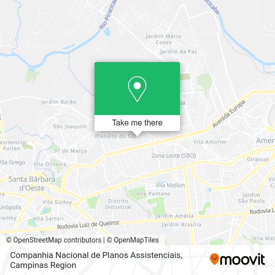Companhia Nacional de Planos Assistenciais map