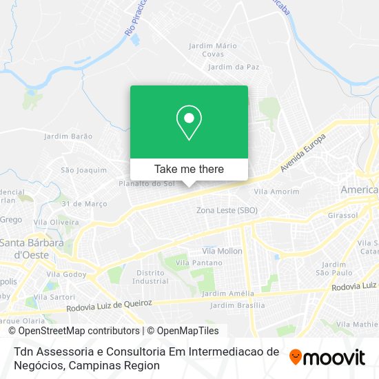Tdn Assessoria e Consultoria Em Intermediacao de Negócios map