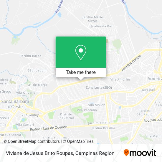 Viviane de Jesus Brito Roupas map