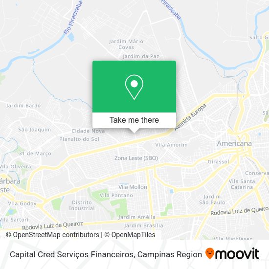 Capital Cred Serviços Financeiros map