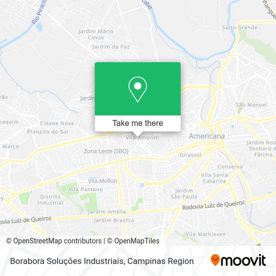 Borabora Soluções Industriais map