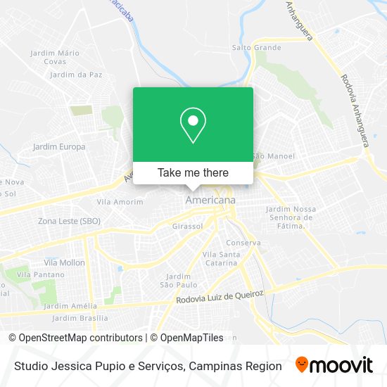 Studio Jessica Pupio e Serviços map