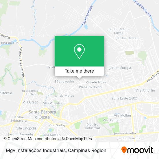 Mgv Instalações Industriais map