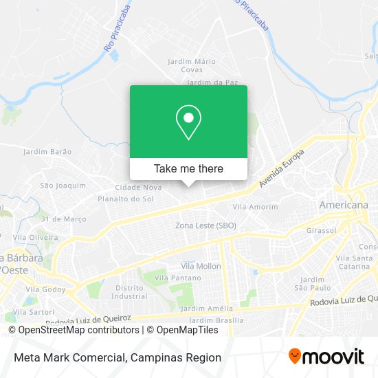 Meta Mark Comercial map