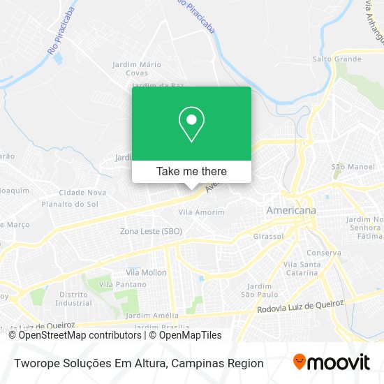 Tworope Soluções Em Altura map