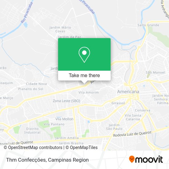 Thm Confecções map