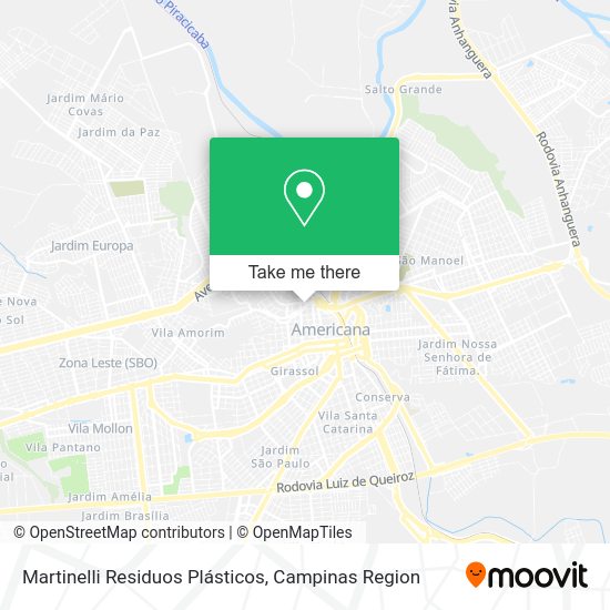 Martinelli Residuos Plásticos map
