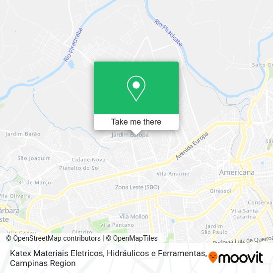 Katex Materiais Eletricos, Hidráulicos e Ferramentas map