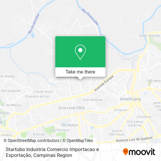 Startubo Industria Comercio Importacao e Exportação map