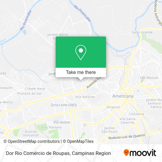 Dor Rio Comércio de Roupas map