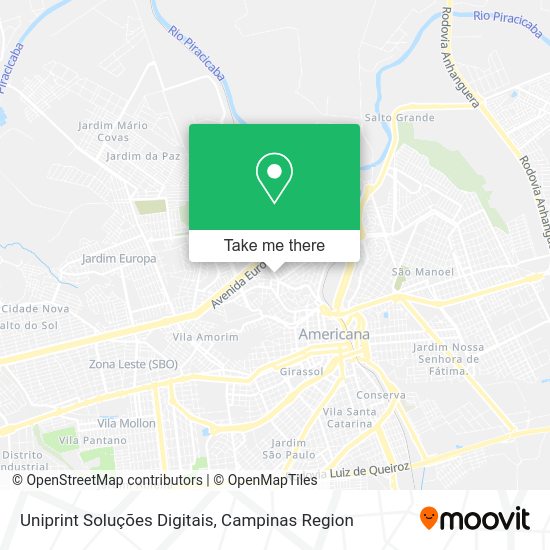 Uniprint Soluções Digitais map